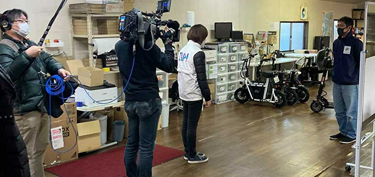 日本テレビ『ZIP!』に取材していただきました。