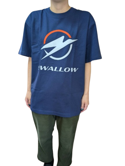 SWALLOWロゴ入りハイクオリティTシャツ