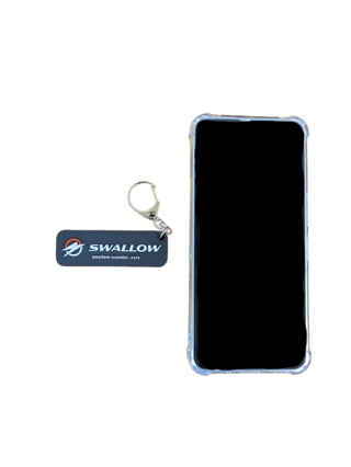 SWALLOWロゴ ラバーキーホルダー