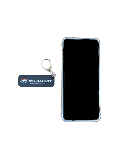 SWALLOWロゴ ラバーキーホルダー