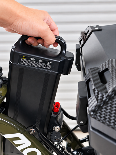 MOPERO mini cargo 対応 リアトランク 36L 大容量 鍵付き 防水 工具付き