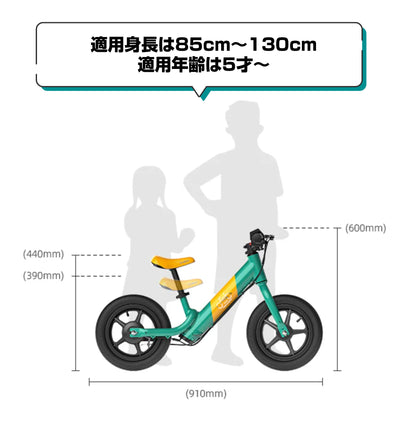 Fiido kidz お子様向け3WAY電動モビリティ