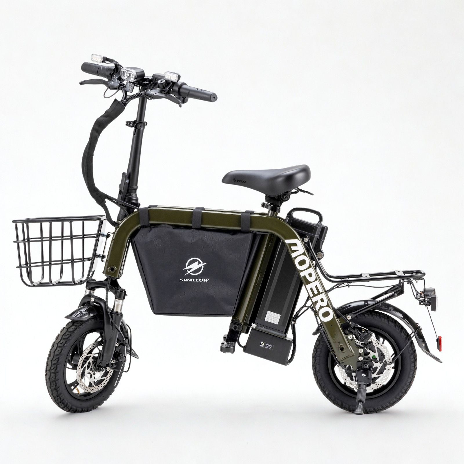 【こがない自転車】MOPERO mini cargo -モペロ ミニ・カーゴ- 特定小型原付｜免許不要モペット