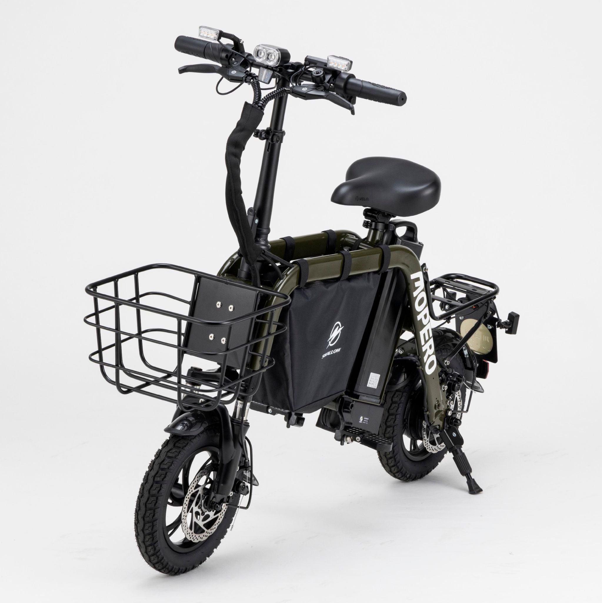 【こがない自転車】MOPERO mini cargo -モペロ ミニ・カーゴ- 特定小型原付｜免許不要モペット